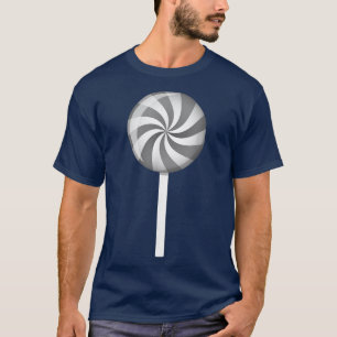 Camiseta Design De Lollipop Bonito Para Homens Mulheres Cri