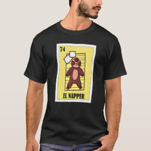Camiseta Design de Loteria Dormindo Loteria Mexicana El Nap
