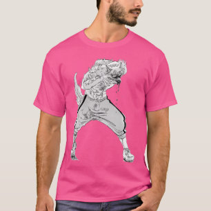 Camiseta Design de Luta de Legoshi