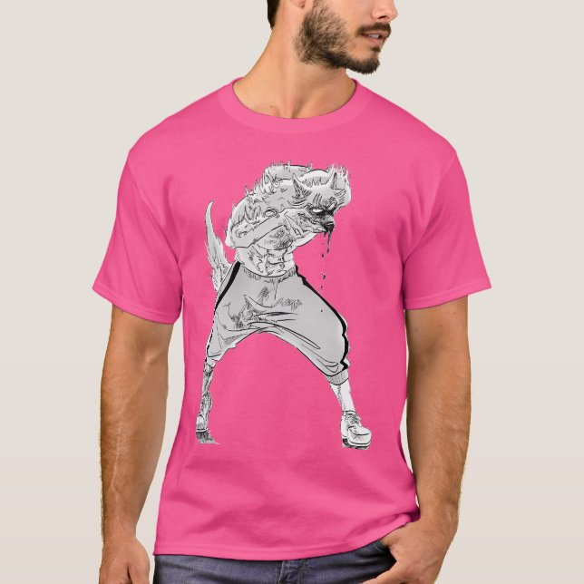 Camiseta Design de Luta de Legoshi (Frente)