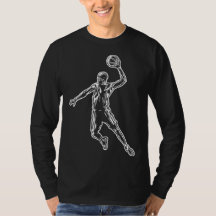 Design de Luz de Enterro de Jogador de Basquete