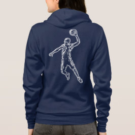 Camiseta Design de Luz de Enterro de Jogador de Basquete
