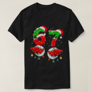 Camiseta Design de Luzes de Natal Festivas 67