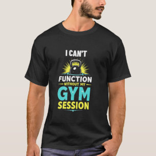 Camiseta Design de Malhação de de Sessão Gym