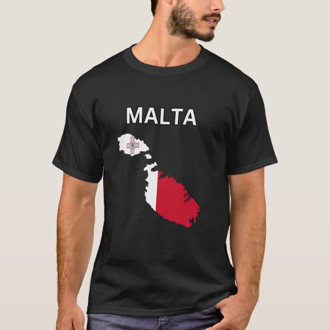 Camiseta Design de Malta (Frente)