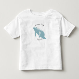 Camiseta Design de Manateio da Praça da Vida Oceânica® para