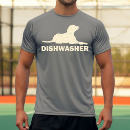 Camiseta Design de máquina de lavar loiça