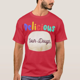 Camiseta Design de massa ácida deliciosa