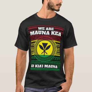 Camiseta design de Mauna Kea para o orgulho havaiano
