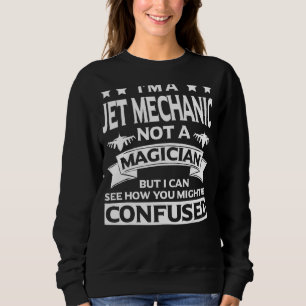 Camiseta Design de Mecânica Mecânica Roupa Incrível do Jet