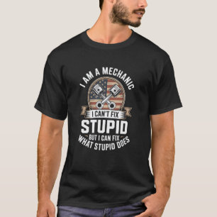 Camiseta Design de Mecânico Especialista com Gráfico de Mot