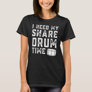 Camiseta Design de Melhores Drummers de Roupa de Tambor de