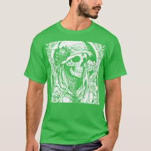 Camiseta design de metal detalhado