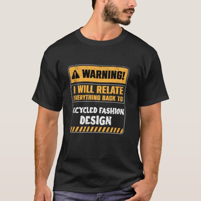 Camiseta Design de Moda Reciclada (Frente)