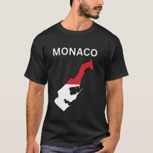 Camiseta Design de Mônaco