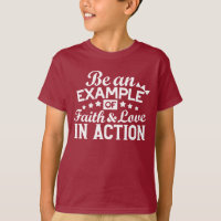 Design de Motivação Cristã - Fé, Amor e Ato