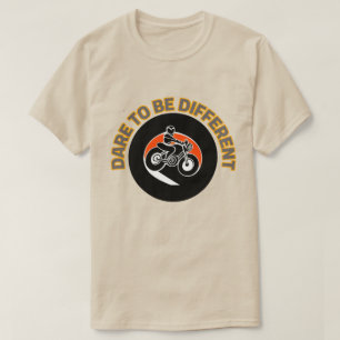 Camiseta Design de Motocicleta Ousado