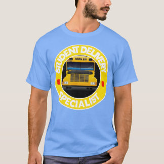 Camiseta Design de motorista de ônibus engraçado