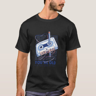 Camiseta Design de Música Retro dos Anos 80 u2013 Para Verd