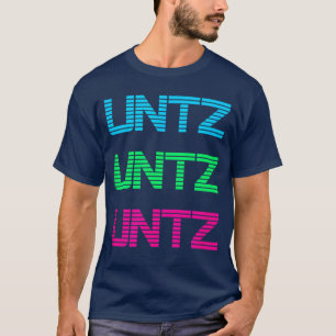 Camiseta Design de Música Untz Untzechno como Roupa de Fest