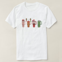 Camiseta Design de Natal com Decoração de Natal