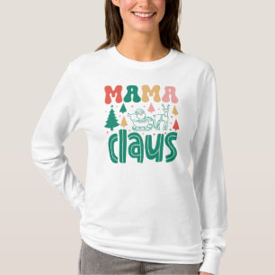 Camiseta Design de Natal de Mama Claus-60097