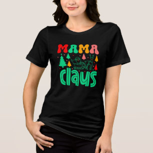 Camiseta Design de Natal de Mama Claus-60097