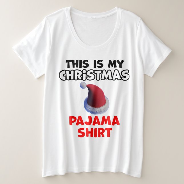 Camiseta Design de Natal do Pajama (Frente do Design)