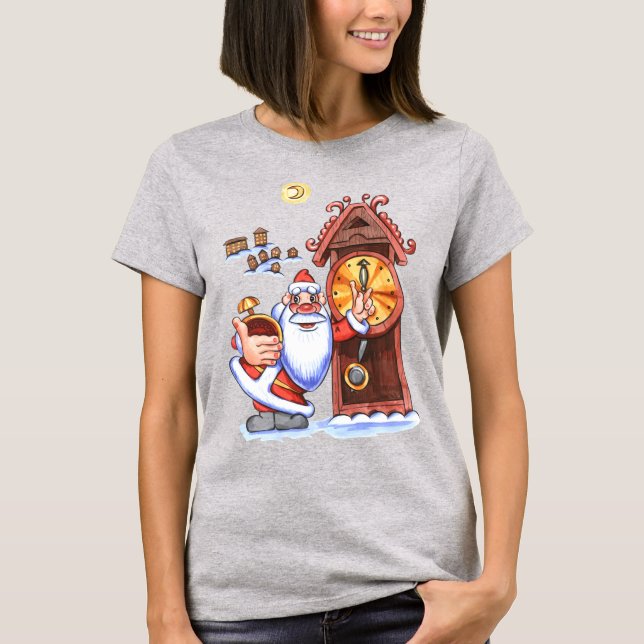 Camiseta Design de Natal e Inverno (Frente)