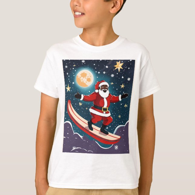 Camiseta Design de Natal Festivo e Divertido (Frente)
