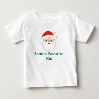 Camiseta Design de Natal fofo do filho favorito do Papai No