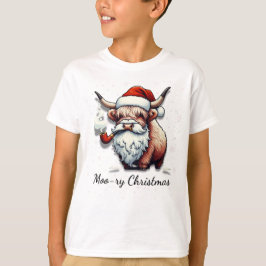 Camiseta Design de Natal Moo-ry