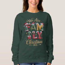 Design de Natal "SOMOS FAMÍLIA"