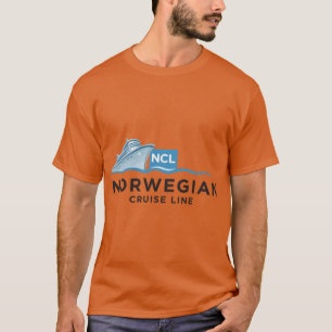 Camiseta Design de Navio da Norwegian Cruise Line retro eng