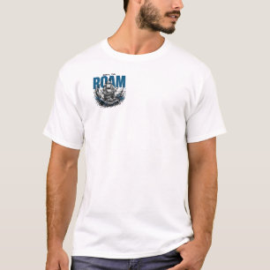 Camiseta design de Navio Pirata   Gráfico de Aventura no Oc