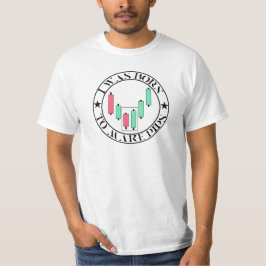 Camiseta Design de Negociação | Padrão de Alta | Pips
