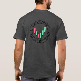 Camiseta Design de Negociação | Padrão de Alta | Pips
