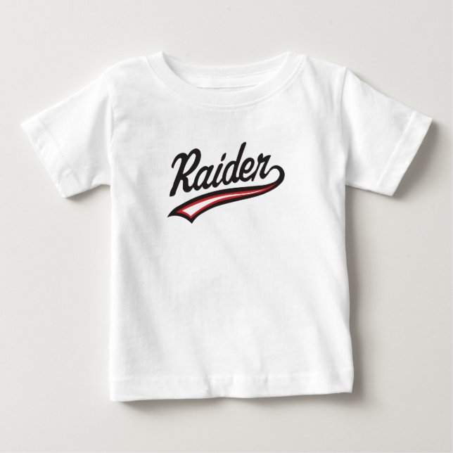 Camiseta Design de Nome de Raider – Estilo de Poder e Força (Frente)