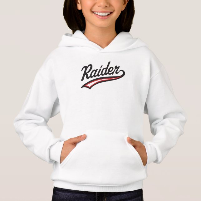 Camiseta Design de Nome de Raider – Estilo de Poder e Força (Frente)