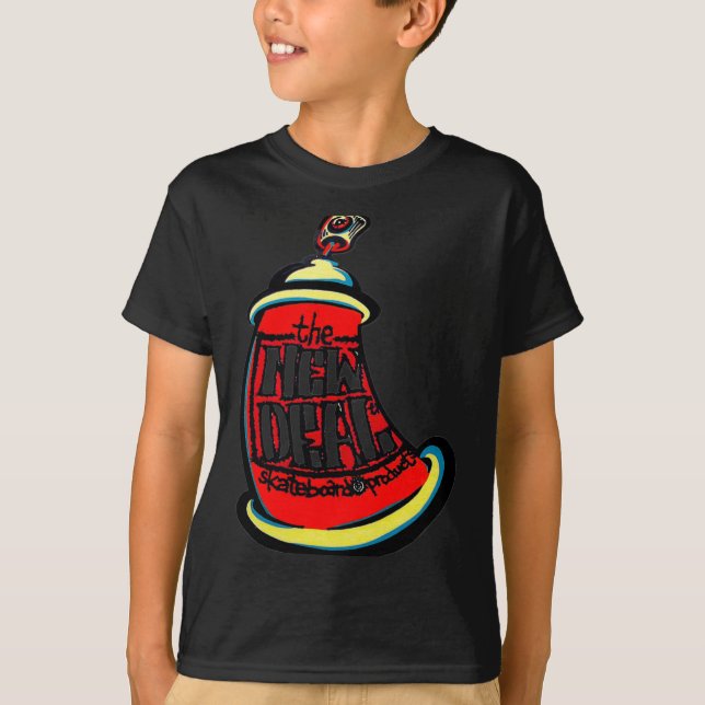 Camiseta Design de Novo Skateboard Aerosol (Frente)