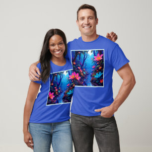 Camiseta Design de Oásis da Selva Eetérea