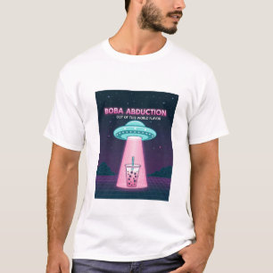 Camiseta Design de OVNI de Boba Tea Personalizada - Aliado 