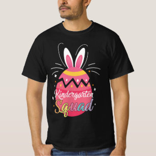 Camiseta Design de Ovo da Páscoa de Coelhinho Bonito do Jar