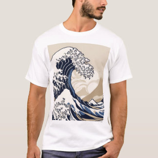 Camiseta Design de Padrão Geométrico Japonês Tradicional 00