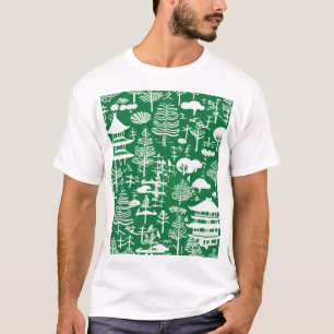 Camiseta Design de Padrão Japonês Tradicional 0069