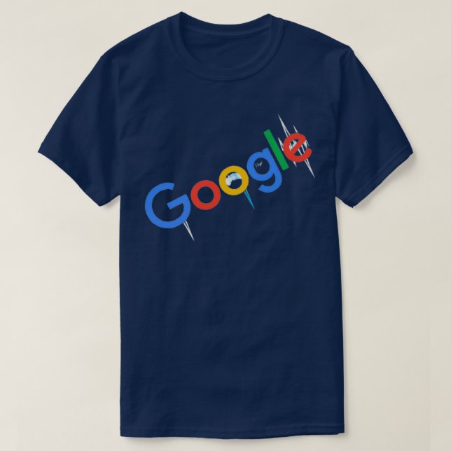 Camiseta Design de palavras do Google (Frente do Design)