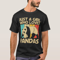 Design De Panda Engraçado Para Meninas Mulheres Pa