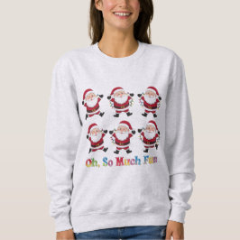 Camiseta Design de Papai Noel Muito Divertido Festivo& desi
