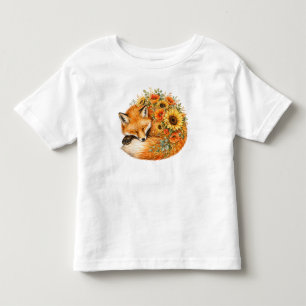 Camiseta Design de Papoula de Outono PNG de Girassol de Rap
