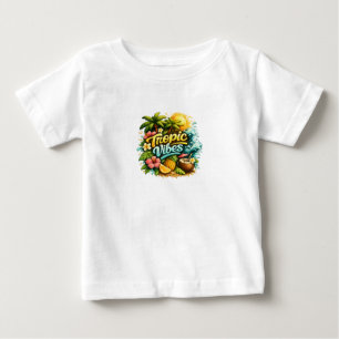Camiseta Design de Paraíso Tropical Tropic Vibes